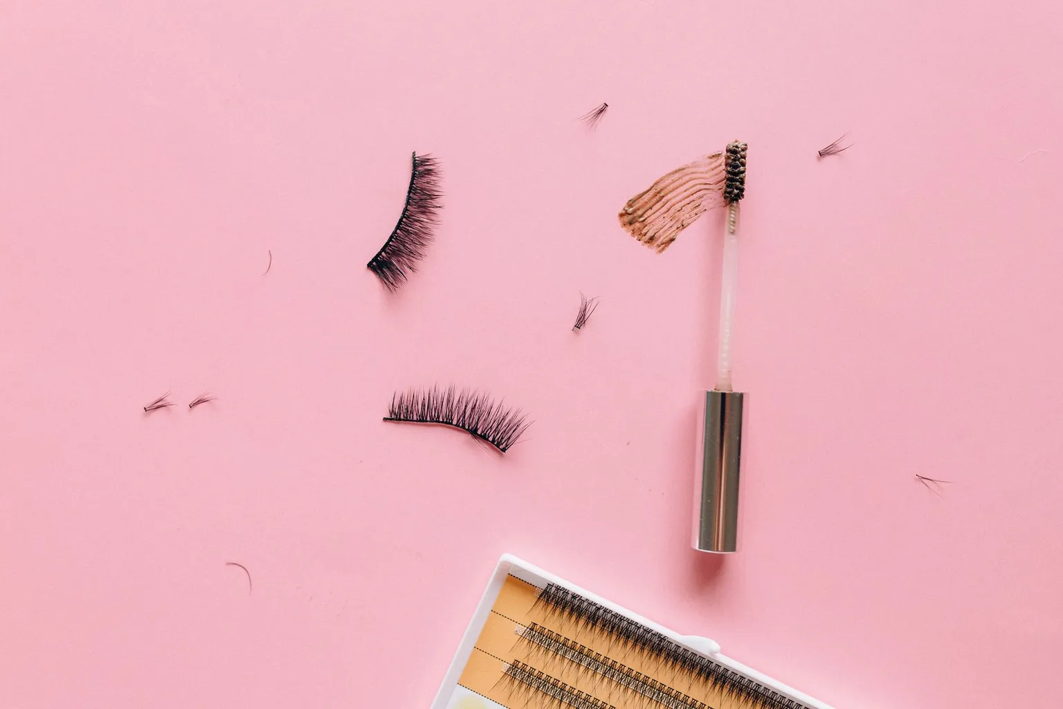 Beauty studio workspace behind an Instagram booking link