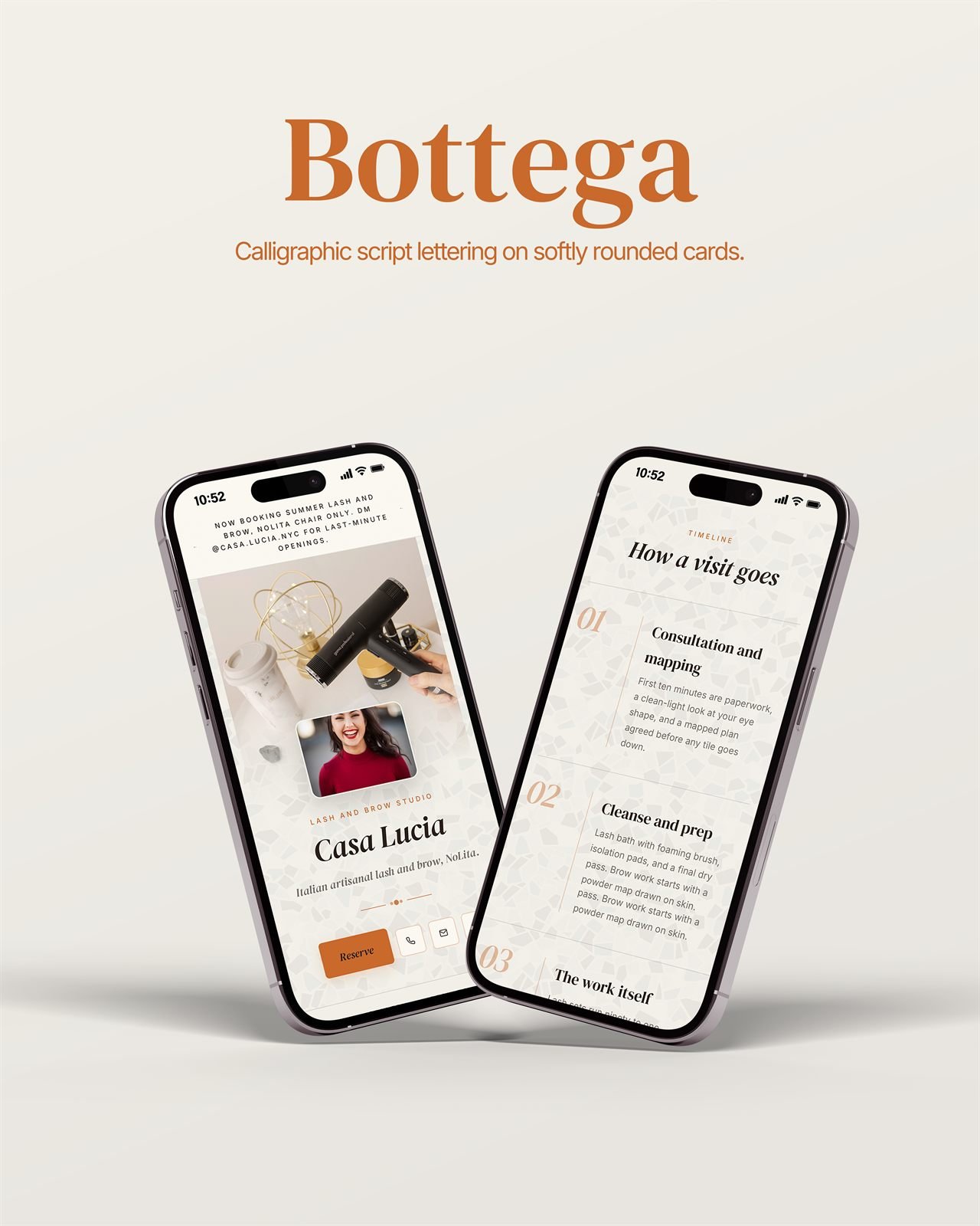 Bottega template preview