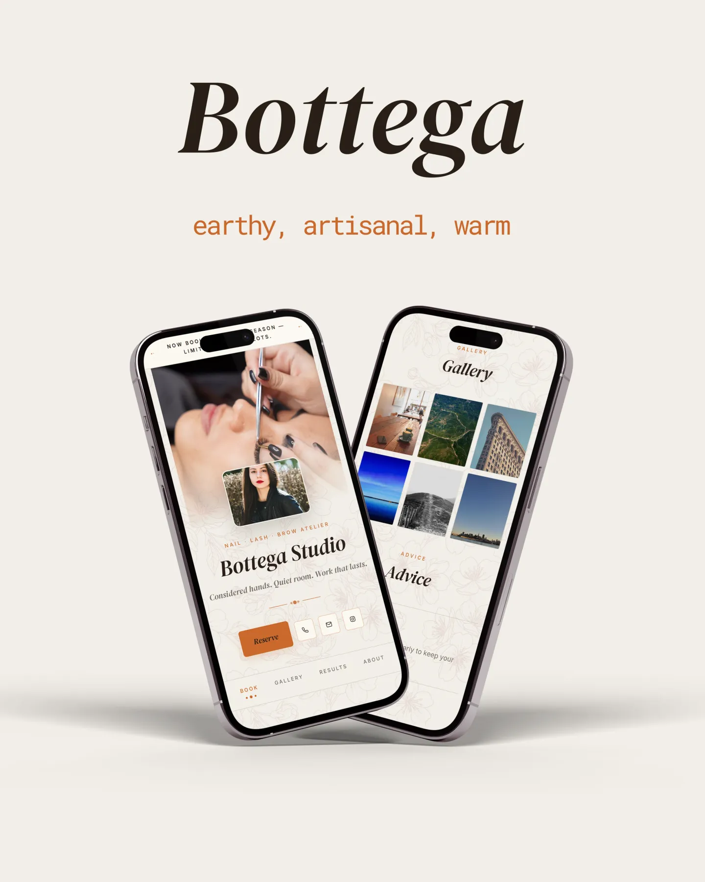 Bottega example site