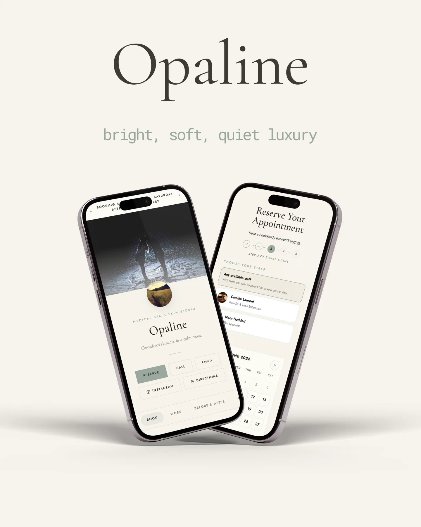 Opaline example site